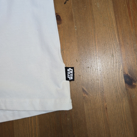 Women's Star Wars Logo Stormtrooper Inspired White Graphic T-Shirt Size - Picture 6 of 8